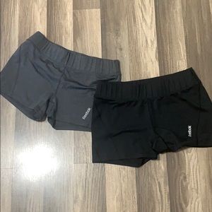 BUNDLE • BLACK & GREY REEBOK BOOTY SHORTS